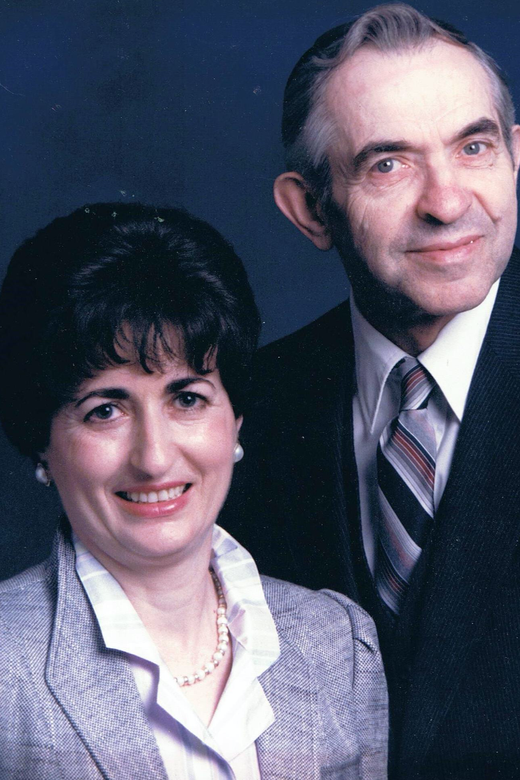 Yolanda and Joe Engel. Yolanda and her husband, Joe. Toronto, circa 1980s.
