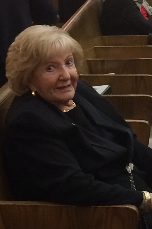 Sally at the Beth Emeth Bais Yehuda Synagogue. Toronto, 2017.
