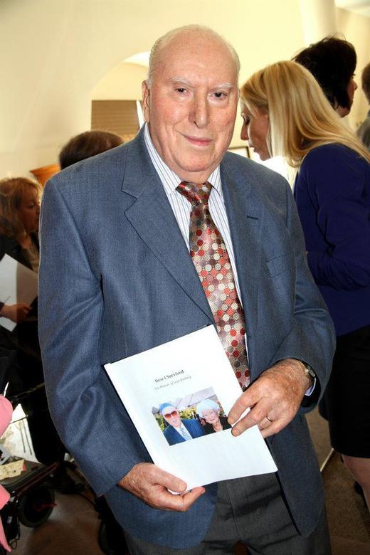 Leon Rotberg at the Sustaining Memories celebration. Toronto, 2012.