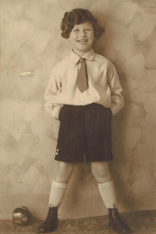 Peter as a baby