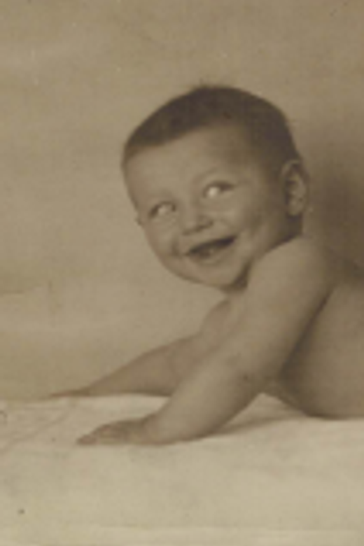 Peter as a baby
