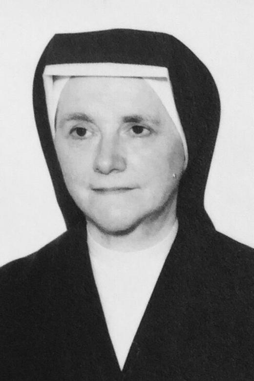 Ann during her stay at the convent in Obourg age 11 1944